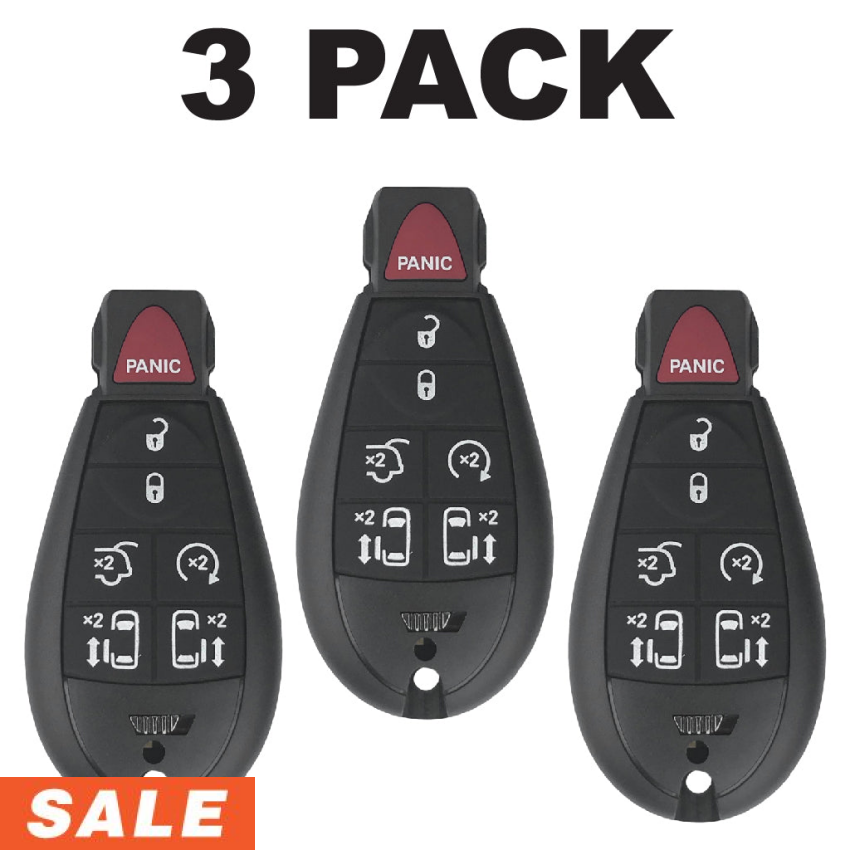 OEM Electronics Keyless Entry Remote Key Fob – 7 Button Fobik M3N5WY783X, Unlocked, Ready To Program