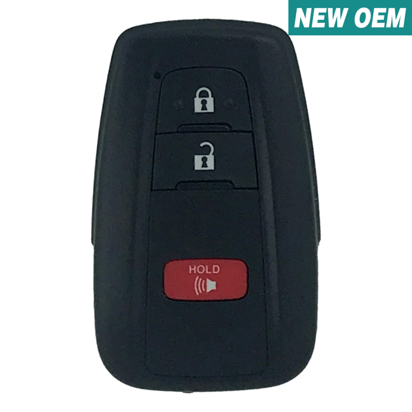 thumbnail image 2 of 2 Used 2019-2020 Toyota RAV4 OEM Smart Key Fobs - 4-Button, FCC: HYQ14FBC (Requires Programming) 2 of 6