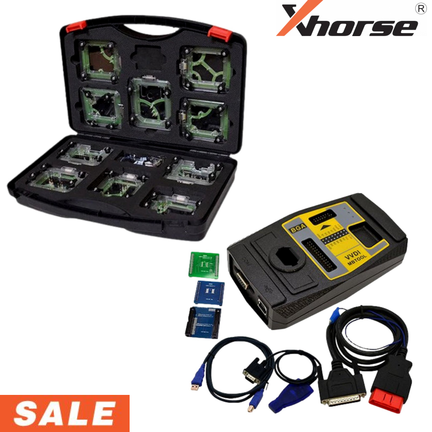 Xhorse VVDI MB BGA Mercedes Key Programmer with Mercedes EIS/EZS Adapt