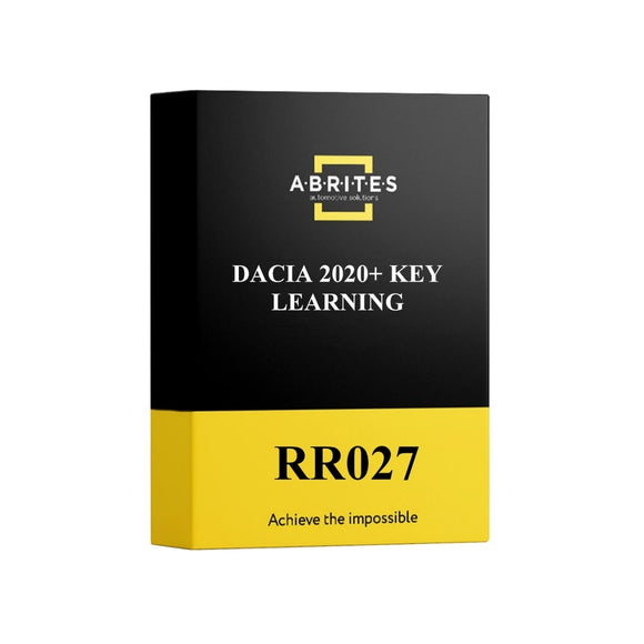 Dacia 2020+ Key Learning Subscription