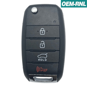 Kia Sorento 4 Button Flip Key Remote 2015-2020 OSLOKA-910T (OEM)