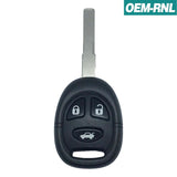 Saab 9-3 9-5 Remote Head Key 3 Button 1999-2004 FCC: KHH 20TN-1 (OEM)