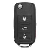 Volkswagen 4 Button Flip Key Remote 2011-2016 for FCC: NBG010180T