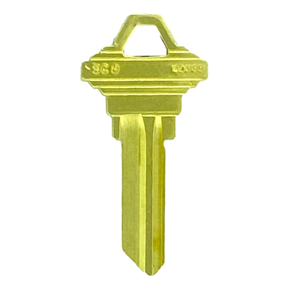 Schlage Brass Key Slg-11E Sc8 Br Metal