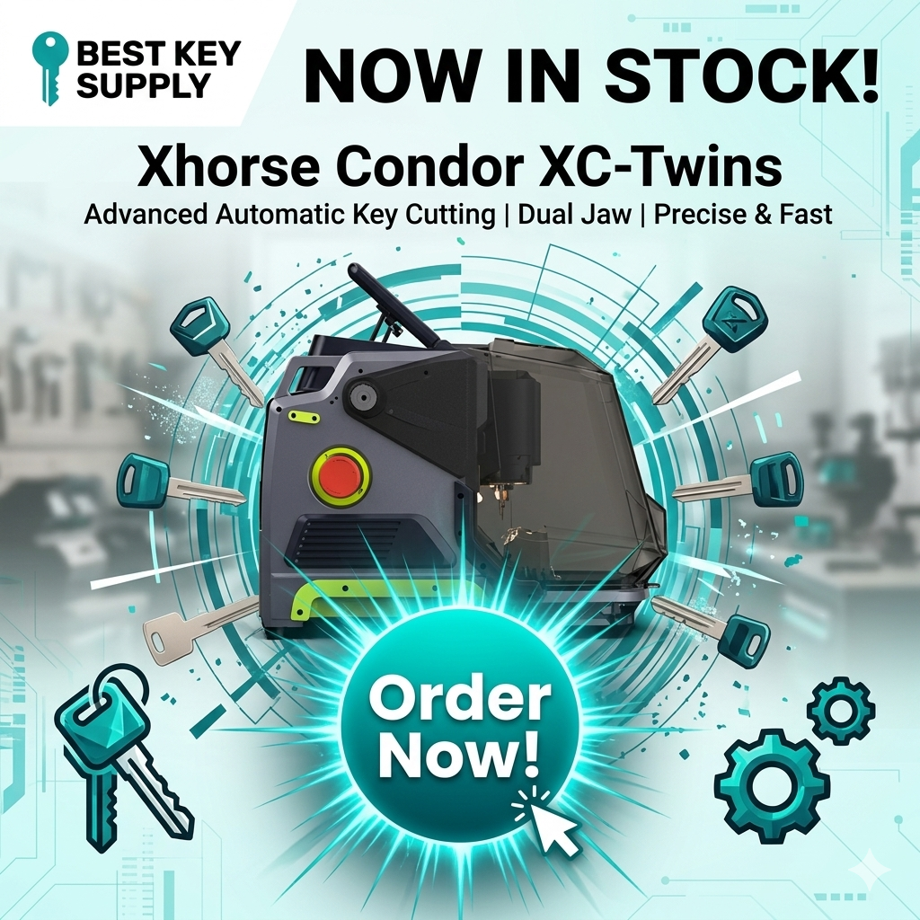 Xhorse Condor XC-Twins: The Future of Key Cutting Is Here