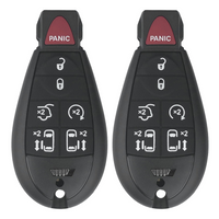 Chrysler Dodge 7 Button Fobik 2008 2020 IYZ C01C M3N5WY783X | Aftermarket (2 Pack) Fobik