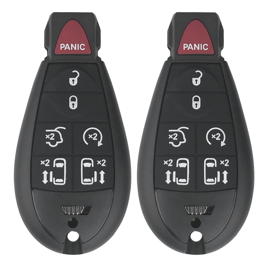 Chrysler Dodge 7 Button Fobik 2008-2020 IYZ-C01C M3N5WY783X | Aftermar