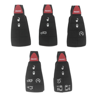 Combo Pack - 5X Chrysler Dodge Fobik Iyz-C01C M3N5Wy783X + Alternate Button Pads
