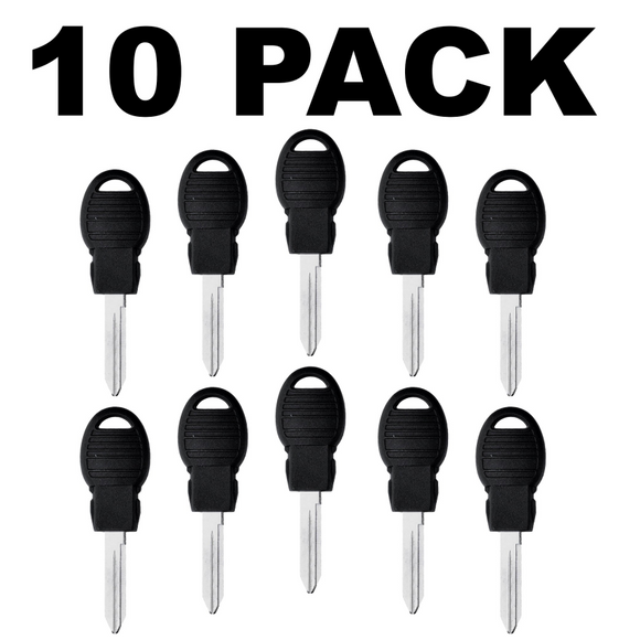 Chrysler Dodge Jeep Y170 Transponder Key (10 Pack)