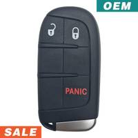 Jeep Grand Cherokee 3 Btn Smart Key 2014-2019 | M3N-40821302 | 68143502AC (OEM)