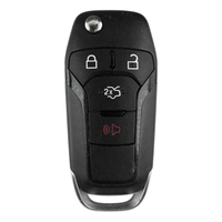 Ford Fusion 4 Button Flip Key Remote 2013-2019 FCC: N5F-A08TAA (OEM)