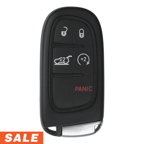 Jeep Cherokee 2014-2019 5 Button Smart Key GQ4-54T