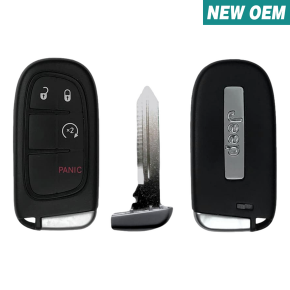 Jeep Cherokee 2014-2019 4 Button Smart Key Gq4-54T (New Oem)