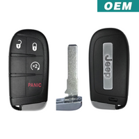 Jeep Renegade 4 Btn Smart Key 2015-2018 FCC: M3N-40821302 PN: 735636994 (OEM)