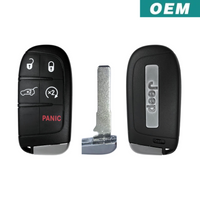 Jeep Compass 2017-2020 5 Button Smart Key M3N-40821302 PN: 68250343AB (OEM)