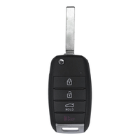 Kia Rio 4 Button Flip Key 2018-2019 FCC: NYOSYEC4TX1611 PN: 95430-H9700 (OEM)