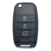 Kia Sportage 2014-2016 4 Button Flip Key Remote FCC: NYODD4TX1306-TFL (OEM)