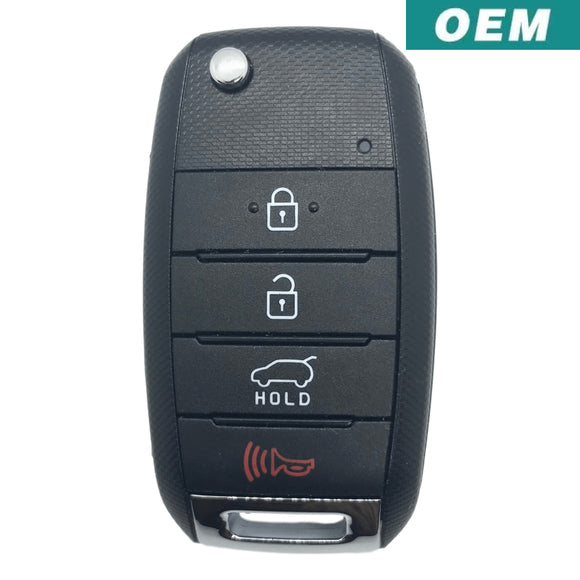 Kia Sorento 2013-2015 OEM 4 Button Flip Key Remote TQ8-RKE-3F05