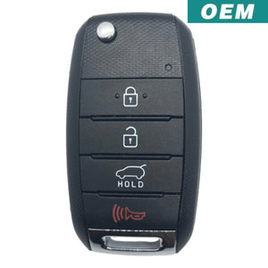 Kia Forte 2017-2018 w/ Hatch 4 Button Flip Key Remote OSLOKA-875T (OEM)