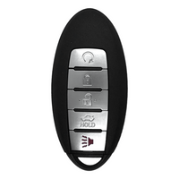 Nissan 5 Button Smart Key Shell Replacement Case