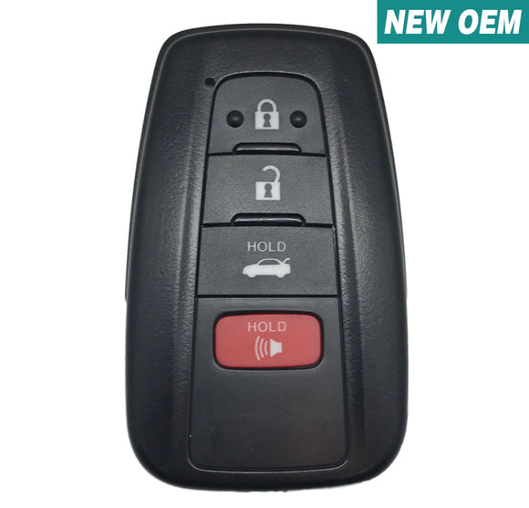 New Toyota Camry 2018-2022 Oem 4 Button Smart Key Hyq14Fbc