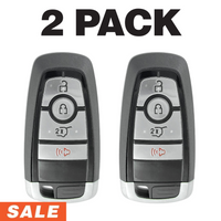 Ford Expedition 4 Button W/ Hatch Smart Key 2018-2022 For M3N-A2C931423 | Aftermarket (2 Pack)