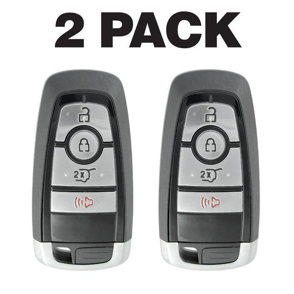 Ford Expedition 4 Button W/ Hatch Smart Key 2018-2022 For M3N-A2C931423 | Aftermarket (2 Pack)