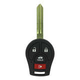 Nissan 4 Button Remote Head Key 2003-2018 Cwtwb1U751