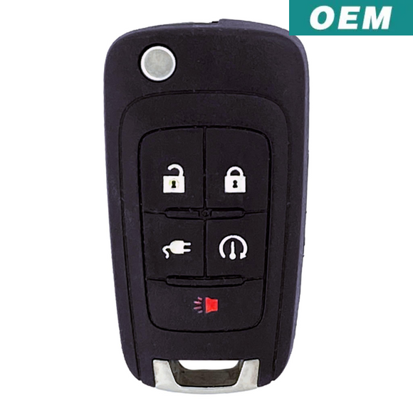 Chevrolet Volt 2014-2015 Oem 5 Button Flip Key P409Mk74946931