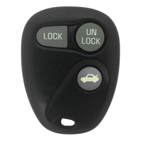 Gm 1996-2002 Oem 3 Button Keyless Entry Remote Abo1502T