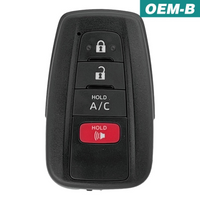 Toyota Prius Prime 2021-2022 Oem 4 Button Smart Key Hyq14Fla