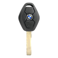 Bmw 2000-2008 Oem 3 Button Remote Head Key Lx8Fzv