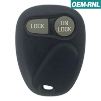 Gm 1997-2001 Oem 2 Button Keyless Entry Remote Abo0204T