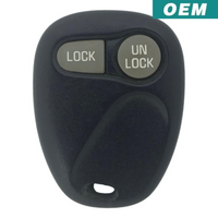Gm 1997-2001 Oem 2 Button Keyless Entry Remote Abo0204T