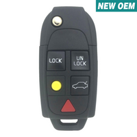 New Volvo 2004-2014 Oem 5 Button Flip Key Lqnp2T-Apu