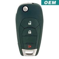 Chevrolet Cruze Trailblazer 2016-2021 Oem 3 Button Flip Key Lxp-T004