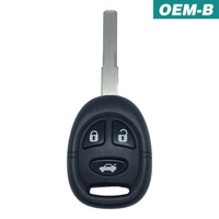 Saab 9-3 9-5 Remote Head Key 3 Button 1999-2004 FCC: KHH 20TN-1 (OEM)