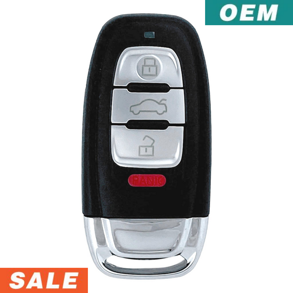 Audi 4 Button Remote 2008-2018 With Comfort Access Fcc: Iyzfbsb802 (Oem) Smart Key