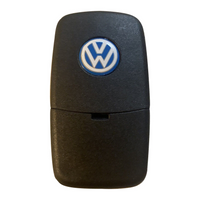 Volkswagen Golf 1998-2000 Oem 3 Button Flip Key Remote Nbg 8137 T / 1J0 959 753 E