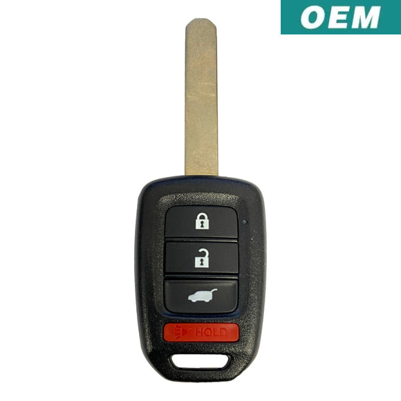 Honda Cr-V Hr-V 2014-2021 Oem 4 Button Remote Head Key W/ Hatch Mlbhlik6-1T Refurbished