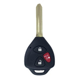 Toyota Scion 2007-2013 Oem 3 Button Remote Head Key Mozb41Tg (Non Transponder)