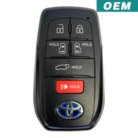 Locked Toyota Sienna 2021-2022 Oem 6 Button Smart Key Hyq14Fbx