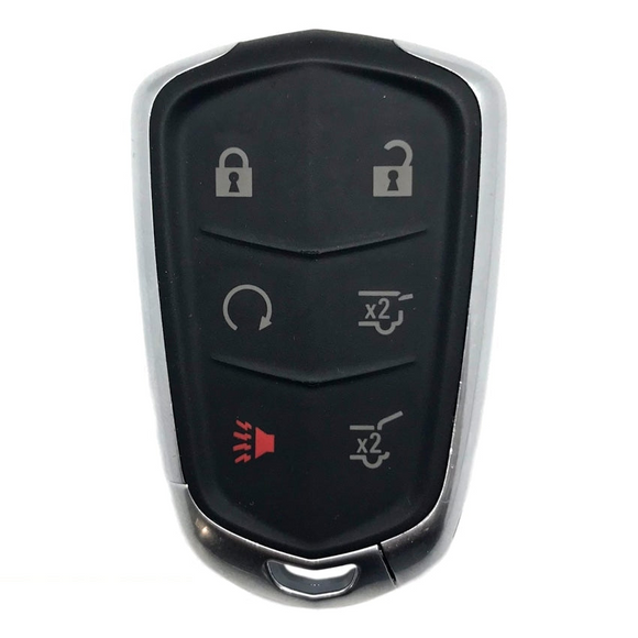 Cadillac Escalade 6 Button Replacement Shell For Hyq2Ab Hyq2Eb Smart Key