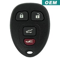 Gm 2007-2017 4 Button Remote For Ouc60270 Keyless Entry