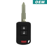 Mitsubishi Lancer Outlander 2016-2020 Oem 3 Button Remote Head Key Oucj166N