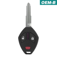 New Mitsubishi Endeavor 2007-2011 Oem 3 Button Remote Head Key Oucg8D-620M-A