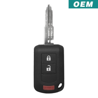 Mitsubishi Mirage 2017-2019 Oem 3 Button Remote Head Key Oucj166N
