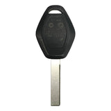 Bmw 1999-2009 Oem 3 Button Remote Head Key Lx8Fzv