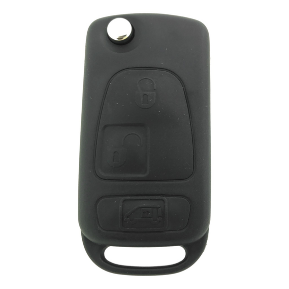 Dodge Mercedes 2007-2018 3 Button Flip Key Pcf7936 For Kr55 Maker