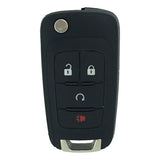 Chevrolet Sonic 2012-2019 Oem 4 Button Flip Key Remote Kr55Wk50073